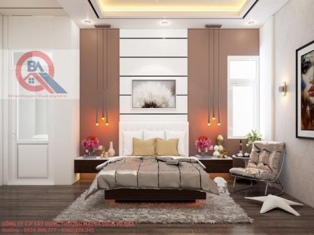 PHÒNG NGỦ HIỆN ĐẠI TRẺ TRUNG (5X X 4,5M)